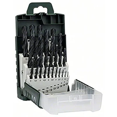 Imagen de BOSCH 2609255135 Set de bricolaje: 25 brocas HSS R: Gripbox