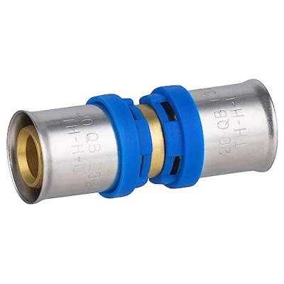 Imagen de Manguito unión Igual multicapa prensar Ø20 QUICK PLOMBERIE
