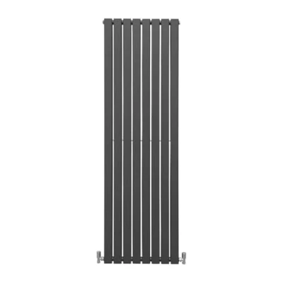 Imagen de Radiador Panel Plano Lujoso 1800x560mm 180x56cm Gris Antracita Calefacción Calefactor Vertical Horizontal Montaje Pared Cocina Salón Baño Cepillo Limpieza Kit Reparación GRATIS Garantía 15 Años