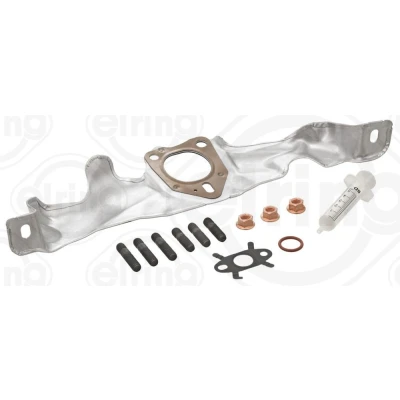 Imagen de ELRING 518.980 Juego de montaje, turbocompresor con juntas instrucciones tornillos RENAULT: Clio 4, SCENIC 3, MEGANE 3