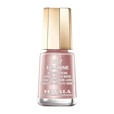 Imagen de MAVALA Mini Colors Feminine 367 5 ml, Esmalte de Uñas Pequeño, Color Topo, Minimiza la Evaporación, Formulados con Ingredientes Seleccionados, Práctico para Llevar