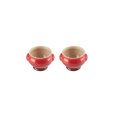 Imagen de Le Creuset Set de 2 soperas cerámica gres, Cereza, 91017511060000