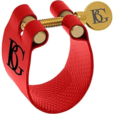 Imagen de BG Ligadura Flex saxo soprano rojo