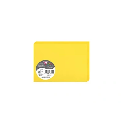 Imagen de Clairefontaine 2321 C Pack de 20 sobres 11 x 15,50 0,10 cm, color soleil 15.50 0.10