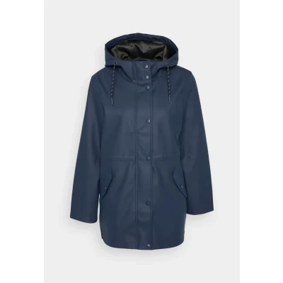 Imagen de Vero Moda Petite Vmmalou Coated Jacket Impermeable, Mujer, Talla: XXS, Navy blazer