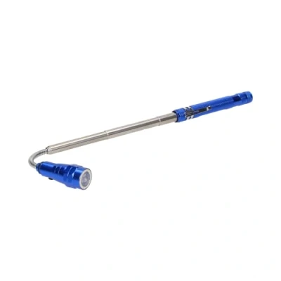 Imagen de Virone WL 9 Linterna LED Lámpara Telescópica 17 57 cm 3 4 x LR44 Cabezal Inclinado Imán