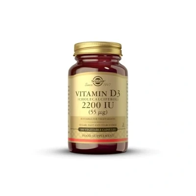 Imagen de Solgar Vitamin D3 (CHOLECALCIFEROL) Suplemento Alimenticio que Ayuda al Apoyo Inmunológico Con Vitamina Para Hombre y Mujer 100 Cápsulas