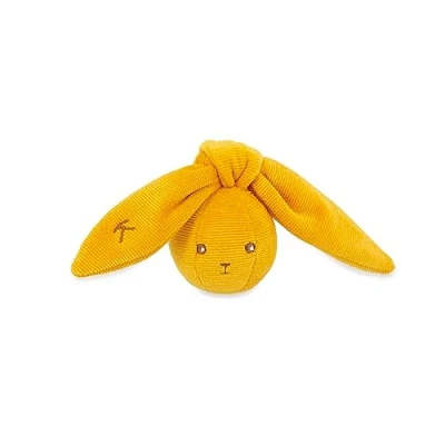 Imagen de Kaloo Lapinoo Bola Sonajero Conejo 6 cm Color Ocre Bebé de Terciopelo Tejido Muy Suave Desde el Nacimiento, K218005