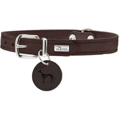 Imagen de HUNTER Collar Aalborg 52 Suave Piel de Vacuno, marrón Oscuro
