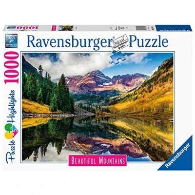 Imagen de Ravensburger Puzzle Colorado: Aspen, 1000 Piezas, Puzzles para Adultos, Piezas Pegamento Enmarcar, Rompecabezas Puzles Paisajes