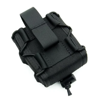 Imagen de Zeizafa soporte universal portátil para esposas de policías, bolsa grilletes con parte superior abierta, cinturón, accesorios tácticamente universales