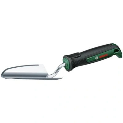 Imagen de Bosch pala manual jardín (cavar o quitar malas hierbas, robusta, acero inox., mango engomado, diseño ergonómico)