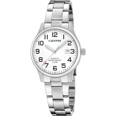 Imagen de CALYPSO Reloj Mujer K5861/1 Basic Caja de Acero Inoxidable 316l Plateado