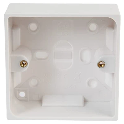 Imagen de PRO ELEC PELB1495 Caja de montaje en superficie (32 mm), color blanco