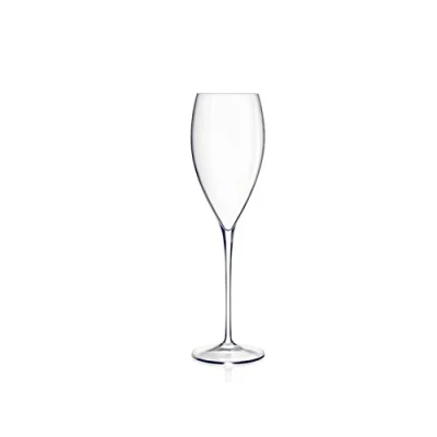 Imagen de Bormioli Luigi Magnifico Set Calici Flûte, Vetro Sonoro, Trasparente, 32 cl, 6 Pezzi