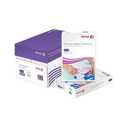 Imagen de Papel Xerox 003R99111 Premium Digital autocopiativo 4 vías box set preclasificado de 5 paquete 125 conjuntos, blanco/amarillo/rosa/azul