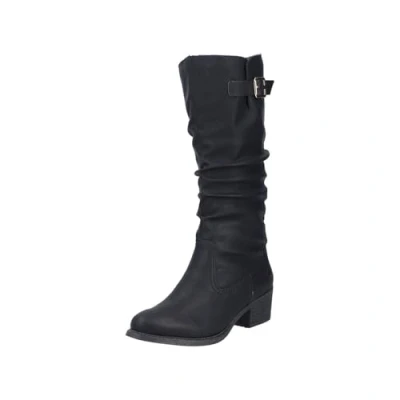 Imagen de Rieker 73191, Botas de caña Alta Mujer, Negro, 43 EU
