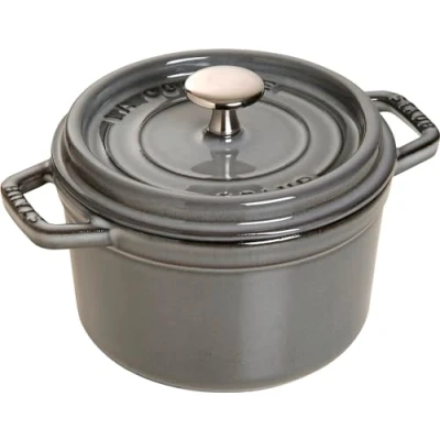Imagen de STAUB Cacerola/Cocotte de Hierro Fundido, 16 cm Diámetro, 1,2 L, Gris Grafito