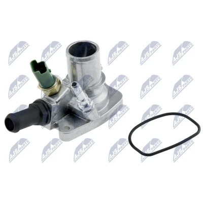 Imagen de NTY CTM FT 003 Termostato, refrigerante 88 con junta, sensor de temperatura FIAT: Doblo I Familiar, BRAVO 2, Grande Punto Hatchback