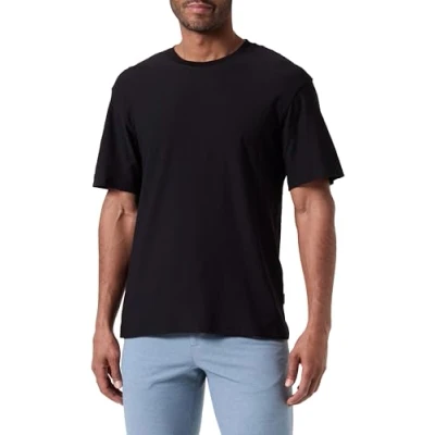 Imagen de JACK &amp; JONES Joraruba Summberblank tee SS Crew Neck Camiseta, Negro, M para Hombre