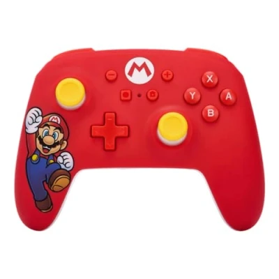 Imagen de Mando inalámbrico mejorado PowerA para Nintendo Switch Mario Joy
