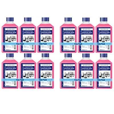 Imagen de 12 x 500 ml descalcificador universal para cafeteras automáticas y cada uno 125 solución descalcificadora de 2500