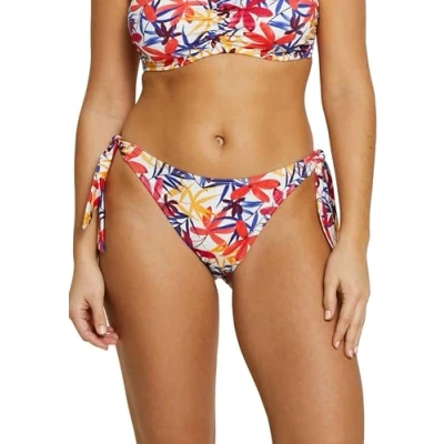 Imagen de Sans Complexe Island Dream Bañador de Cintura Baja, Floral Blanco, 42 44 para Mujer
