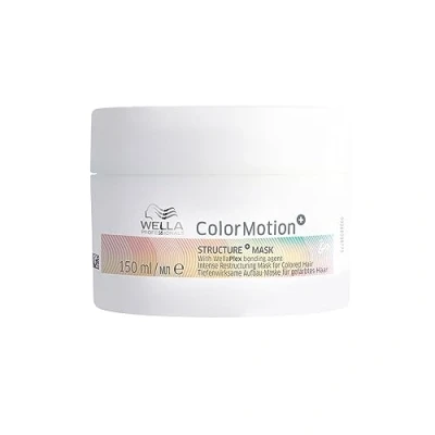 Imagen de Wella Professionals ColorMotion+ Mascarilla de Reestructuración Protección color y fuerza Brillo suavidad Pelo teñido, seco dañado 150ml