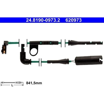 Imagen de ATE 24.8190 0973.2 Sensor de Desgaste Pastillas Frenos LAND ROVER: Range Rover 3