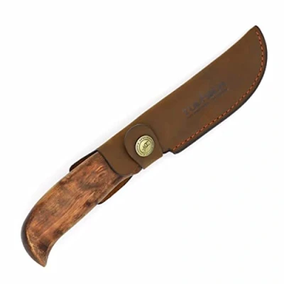 Imagen de TOURBON Funda de cuero para cuchillo caza Snap Knives Hunter Hold Case
