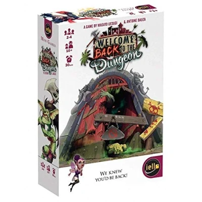 Imagen de IELLO IEL51305 51305 Welcome Back to The Dungeon Game, Multicolor