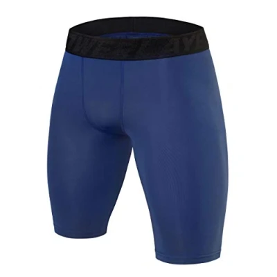 Imagen de PowerLayer Niños Pantalones Cortos Térmicos Da Compresión Baselayer Azul, 6 8 Años