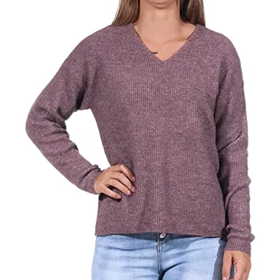 Imagen de ONLY Camilla Vneck L/S NOOS Jersey de punto, Mujer, Talla: Medium, Rose brown