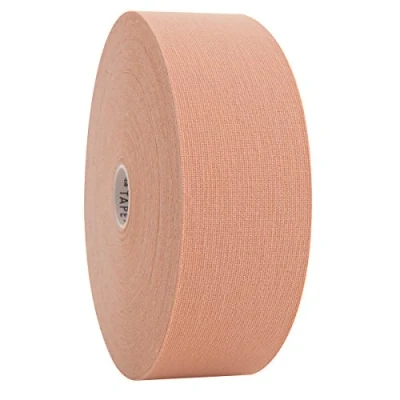 Imagen de 3B Scientific Cinta de kinesiología (31m x 5cm) Soporte Elástico para Músculos y Articulaciones Ejercicio, Deporte, Recuperación Lesiones Dolor Muscular Beige