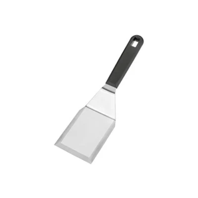 Imagen de Metaltex, Estandar ESPÁTULA Plancha Fuerte Rectangular, Plateado/Negro, Multicolor