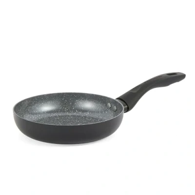 Imagen de Progress BW12901EU7 Sartén de cerámica mármol 20 cm antiadherente omelette/huevo con revestimiento metálico, apto para inducción