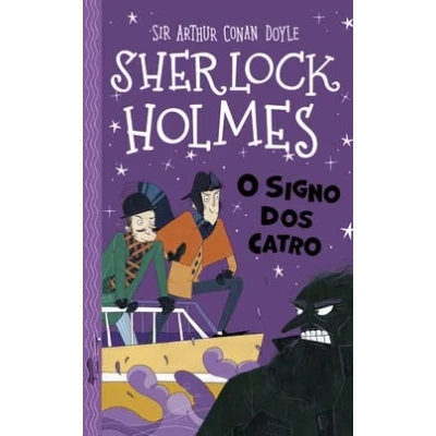 Imagen de Sherlock Holmes: O signo dos catro: 3 (Sherlock Holmes para pequenos detectives)