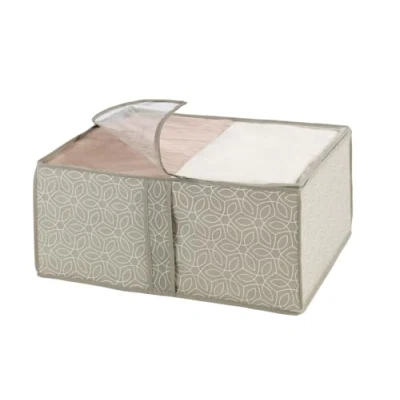 Imagen de WENKO Cajon pongotodo Soft Box Balance M Caja para almacenar con ventana de visualización Taupe