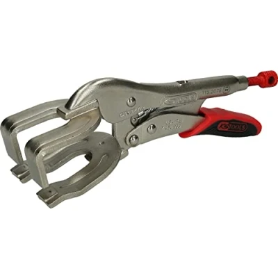 Imagen de KS Tools 115.2078 Alicates de presión para soldadura con palanca liberación rápida, 45 mm, L=220 mm
