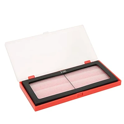Imagen de Fafeicy Lupa de vidrio soldadura con 3.0 dioptrías, Accesorios para soldador protección, 5 x 4 cm Tamaño la lente, 3 mm Grosor, 11 5,5 1,5 caja (3.0)