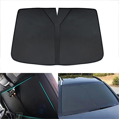Imagen de Apto para Mercedes Benz Clase A W177 2019 2023, Parasol Parabrisas de Coche, protección Solar Plegable, Ventana Delantera Coche