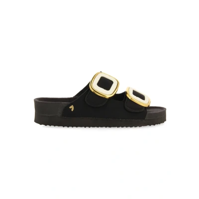 Imagen de Gioseppo CON Adorno JOYA Sandalias planas, Mujer, Talla: 38, Off white black Zapatos