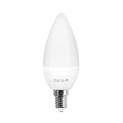 Imagen de Garza ® Bombilla Led Vela, Luz fria 6500K, Casquillo E14, 8W 810 lúmenes