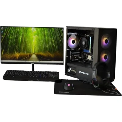Imagen de PC Gaming Completo TrendingPC Ryzen 7 5700G 8X 3,80Ghz 64Gb RAM DDR4 RGB AMD Radeon 8 Graphics 2tb m.2 WiFi 6 &amp; Bluetooth Monitor 24&quot; 100hz Windows 11 Teclado Auriculares y ratón