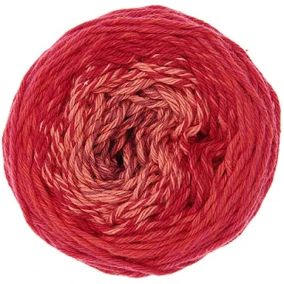 Imagen de Ricorumi Spin Ovillo de algodón fino para ganchillo figuras Amigurumi los cuadernos Ricorumi, 50 g, color rojo