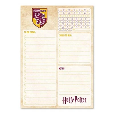 Imagen de Grupo Erik Bloc de notas escritorio Harry Potter Gryffindor A5 Material escolar y Papeleria oficina Producto con licencia oficial