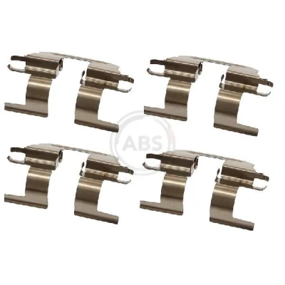 Imagen de A.B.S. 1753Q Kit de accesorios, pastillas frenos SUBARU: Impreza II Berlina, Familiar