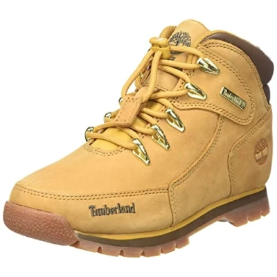 Imagen de Timberland Euro Rock (Toddler), Chukka/Mid Unisex niños, Amarillo (Wheat Nubuck), 28 EU