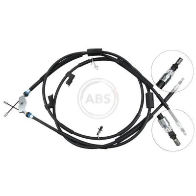 Imagen de A.B.S. K12825 Cable de Freno Mano 1848, 1933 Discos para dirección izquierda/derecha FORD: Focus 2