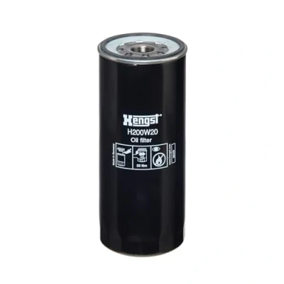 Imagen de HENGST FILTER H200W20 Filtro de aceite 1 1/8 16 U enroscable SCANIA: P,G,R,T series, 4 series